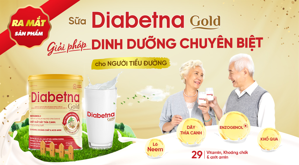 Ra mắt sữa Diabetna Gold - Giải pháp dinh dưỡng chuyên biệt cho người tiểu đường